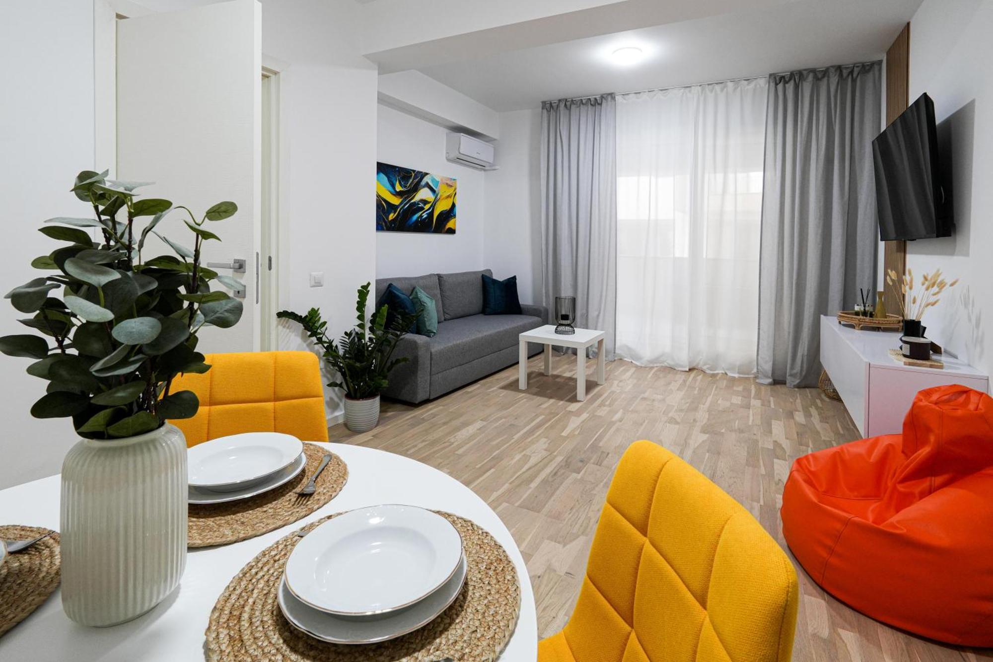 Gabi - Chic Apt With Parking Close To Veranda Mall Бухарест Экстерьер фото